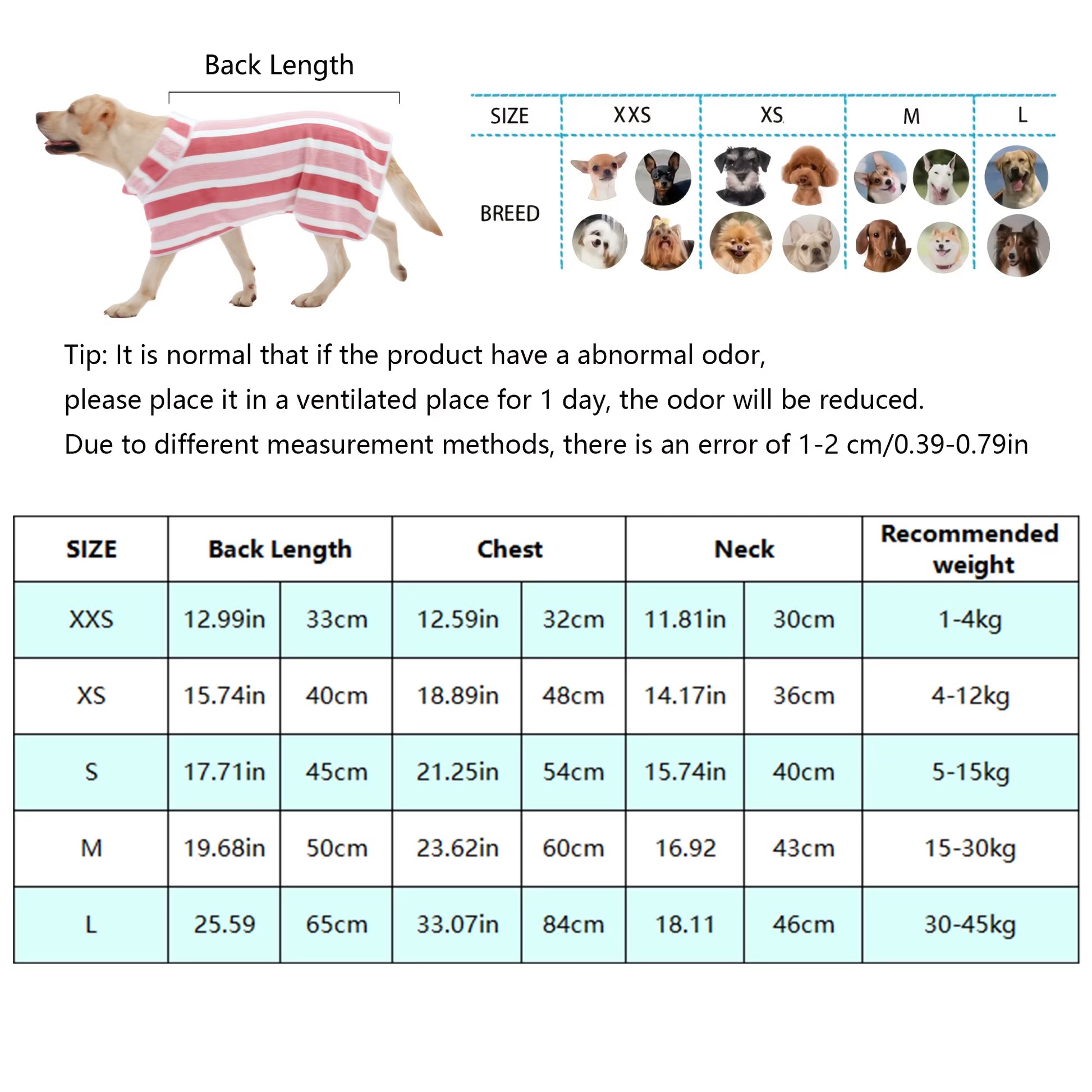 Super Absorbent Quick-Dry Dog Bathrobe, Soft Striped Towel Robe for Pets with Adjustable Belly Strap Cat Pet Bath Large Bath To